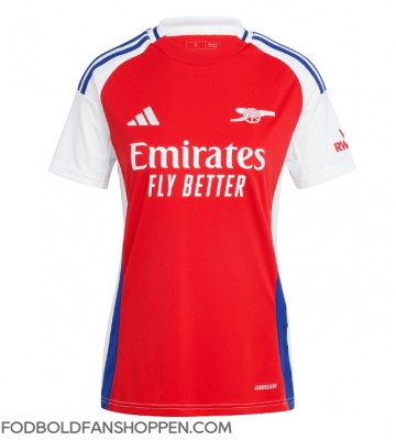 Arsenal Bukayo Saka #7 Hjemmebanetrøje Dame 2024-25 Kortærmet